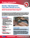LE's 9965 Monolec® High Temperature Oven Chain Lubricant Info